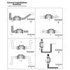 DN25 Water Flow Meter Sensor LCD Turbine Flow Monitor 20-280L MIN PVC Irrigation Farm Industrial Flow Measuring Tool