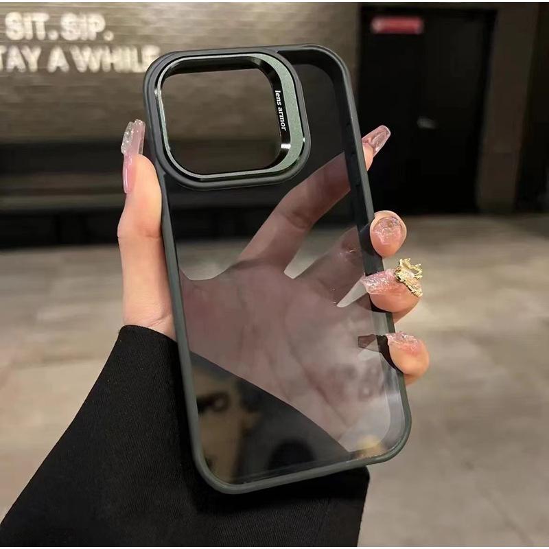 

Подходит для чехла для телефона Apple 15promax, IPhone14 Прозрачный 13 Полностью обернутый 12 Ударопрочный 11 Гальванизированный Простой iPhone 11 6.1 inch