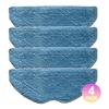 4/10Pcs Mop-Cloths For Tapo RVA300/RV10/RV10 Plus/RV30/RV30 Plus Robot Vacuum Cleaner Robot Vacuum Mop Pad Cloth Accessories