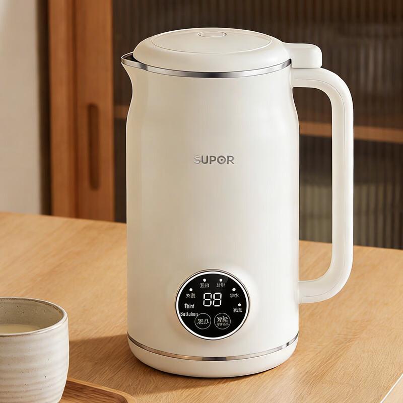 Supor Quiet Wall-Breaking Soy Milk Maker P102 CN Plug (adapter Included)