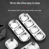 ZISIZ 304 Stainless Steel Dipping Dish Set