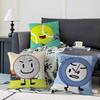 Cartoon B-BFDI Kissen Anime Kissen Sofa Bett Kopfkissenbezug Kissenbezug 45x45 cm Mode