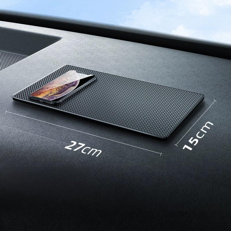 Car Non Slip Mat Sticky Anti Slip PU Pads Heat Resistant Car Dashboard Phone Sunglasses Holder Car Styling Lnterior