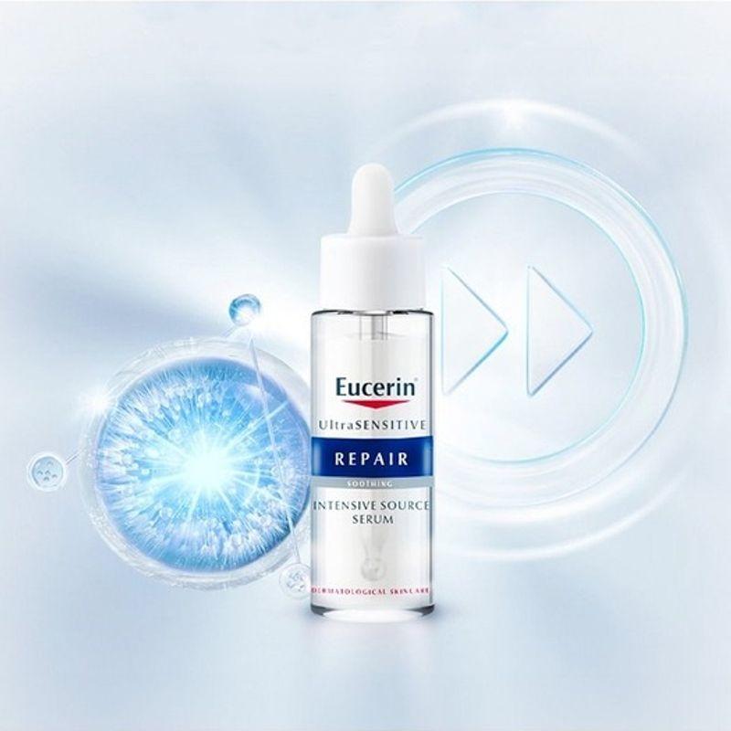 Eucerin Ultra-Sensitive Repair Intensive Source Serum 30ml, 1 Ulsen Mask + 1 3X Night Cream Mini 7ml