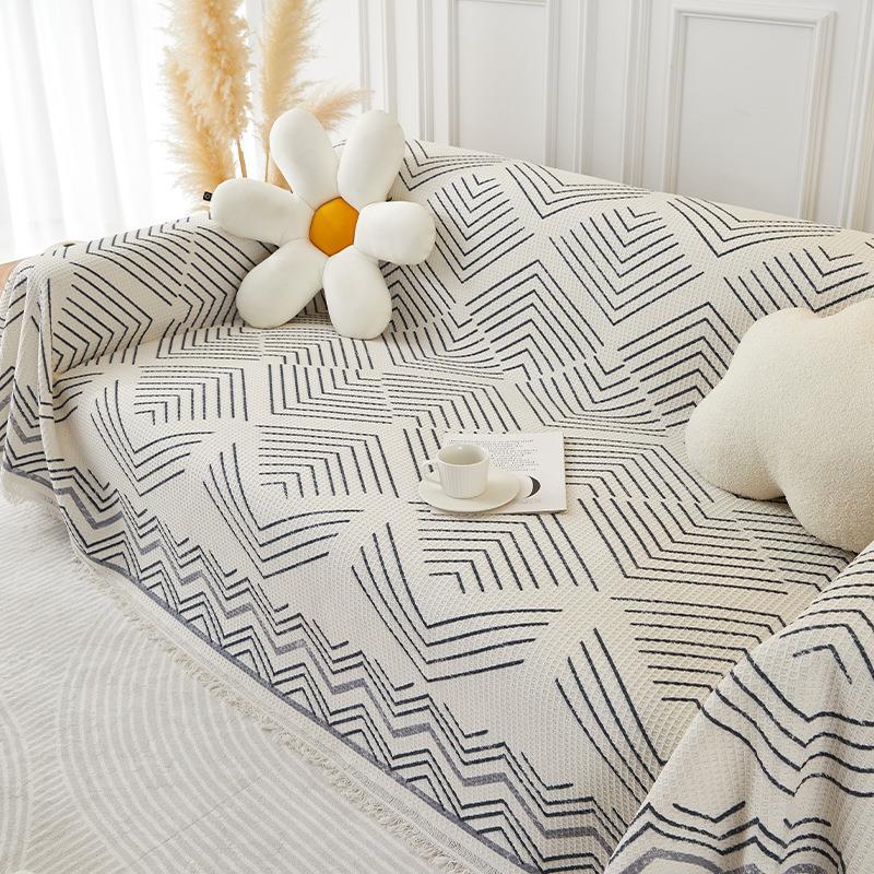 Ethnic Style Sofa Towel, Four-season Universal Sofa Cover, Sofa Blanket, Full Cover, All-inclusive One-piece Sofa Cover, Cover Cushion