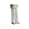 Li-Ning Sports Lifestyle Series Letter Logo Printed Straight Leg Casual Wide Leg Pants Knitted Sports Pants Women pants AKLU840-6