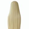 Women's Long Straight Full Wig Hair Blonde Synthetic No Bangs Cosplay Party KTB