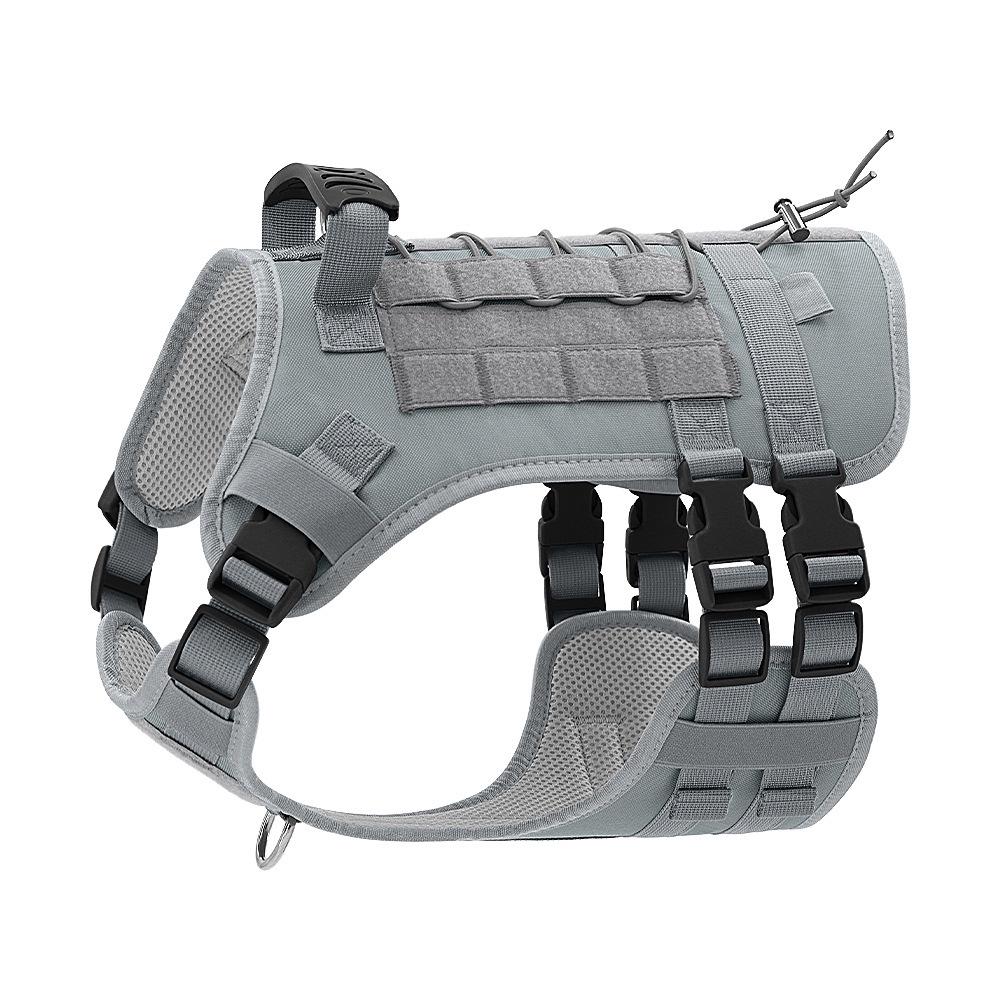 Tactical Waterproof Multi-functional Pet Harness with Leash