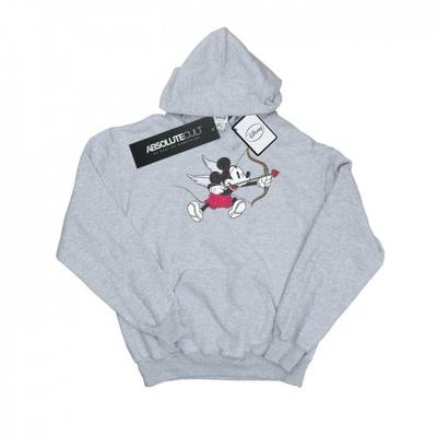 Mens Mickey Mouse Love Cherub Hoodie