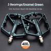 WEST BIKING MTB Bike Pedals 3 Bearing Aluminum Alloy Widened Non-Slip Platform Pedals Road Cycling City Folding Bike Flat Pedals