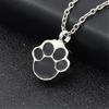 Eye Catching Dog Claw Pendant Necklace Dog Claw Necklace Fashionable Chain Necklace Alloy Texture Neck Jewelry for Daily