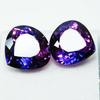 Color Change Natural Sapphire Pear 15 Ct Pair Rare Certified Loose Gemstones
