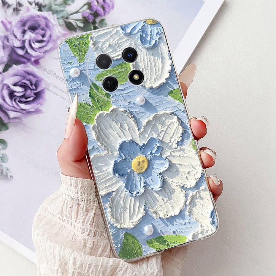 Cute Painting Phone Case For Huawei Nova Y91 Y90 Soft Silicone TPU Back Cover For Huawei NovaY90 NovaY91 Cases Bumpers