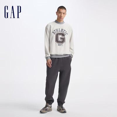 Unisex Large G Embroidered Terry Sweatshirt