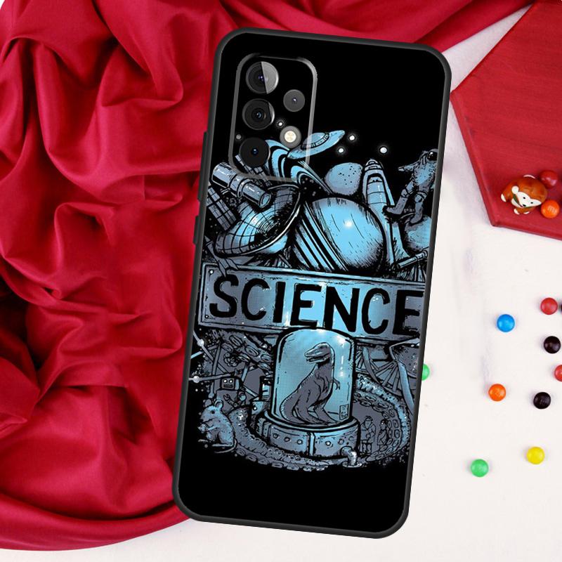 Science Chemistry Caffeine For Samsung Galaxy A26 A05 A06 A16 A54 A34 A14 A22 A32 A52 A55 A35 A15 A53 A13 A56 A36 Case