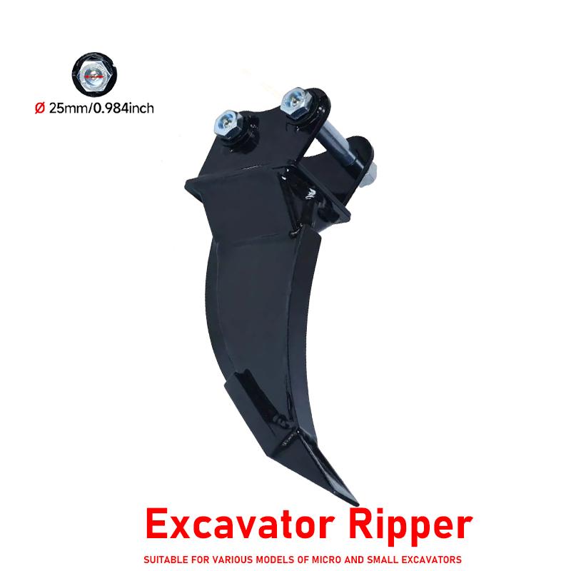 Mini Excavator Attachment Ripper Small Digger Ripper Excavator Loosening Soil Ripper Hook Ripper Teeth For Orchard Garden Work Ripper