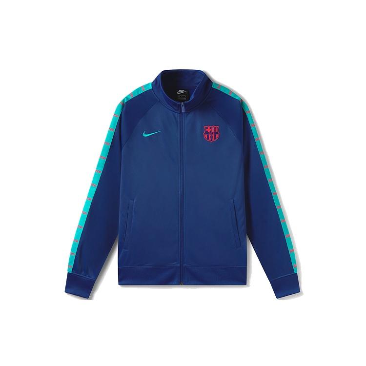 Nike FC Barcelona Fan Edition Jacket Blue Men s CW6045-455 XL