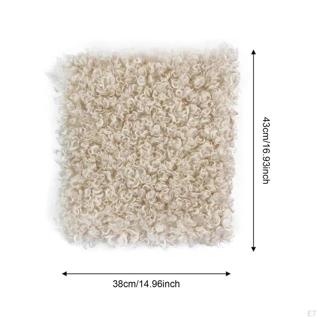 Curly Artificial Faux Cloth Fleece for Coat Upholstery Blanket Home Decor Doll Puppet Hair
