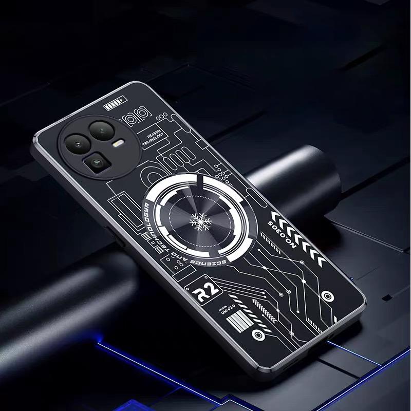 Funda Magnética Para Realme GT 8 Pro Funda Trasera con Disipación de Calor para Realme GT 8 PRO