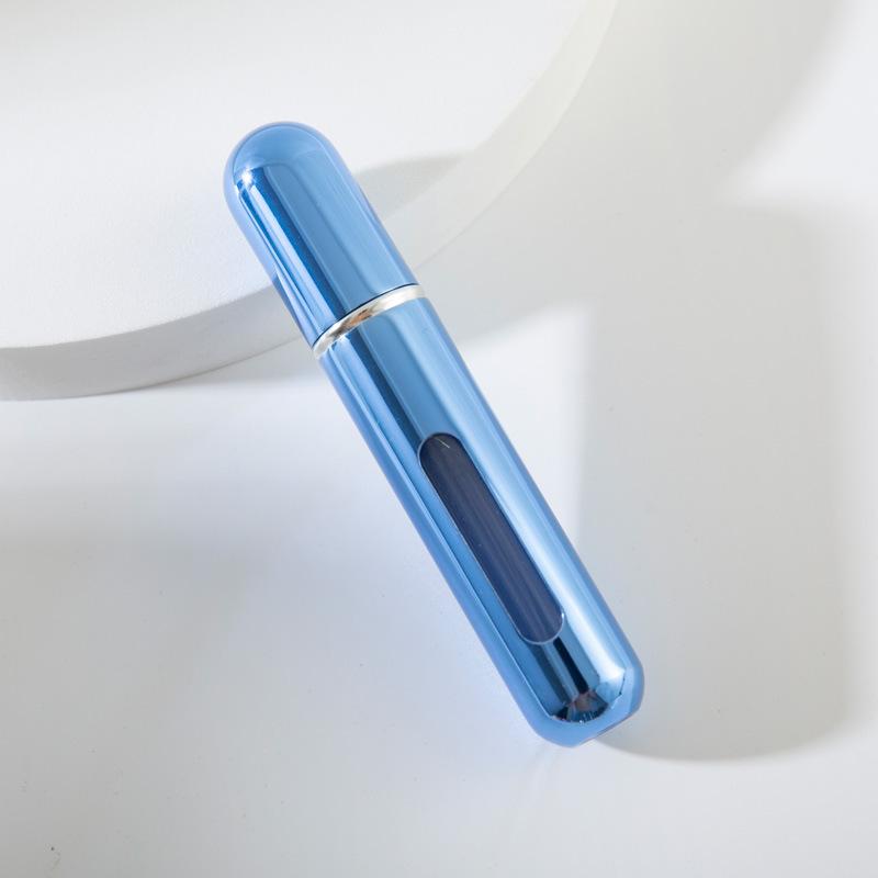 10ml 5ml Mini Portable Perfume Spray Aluminium Travel Self-Pumping Dispenser Bottle Bottom Direct Fill Jar Cosmetic Empty Tool