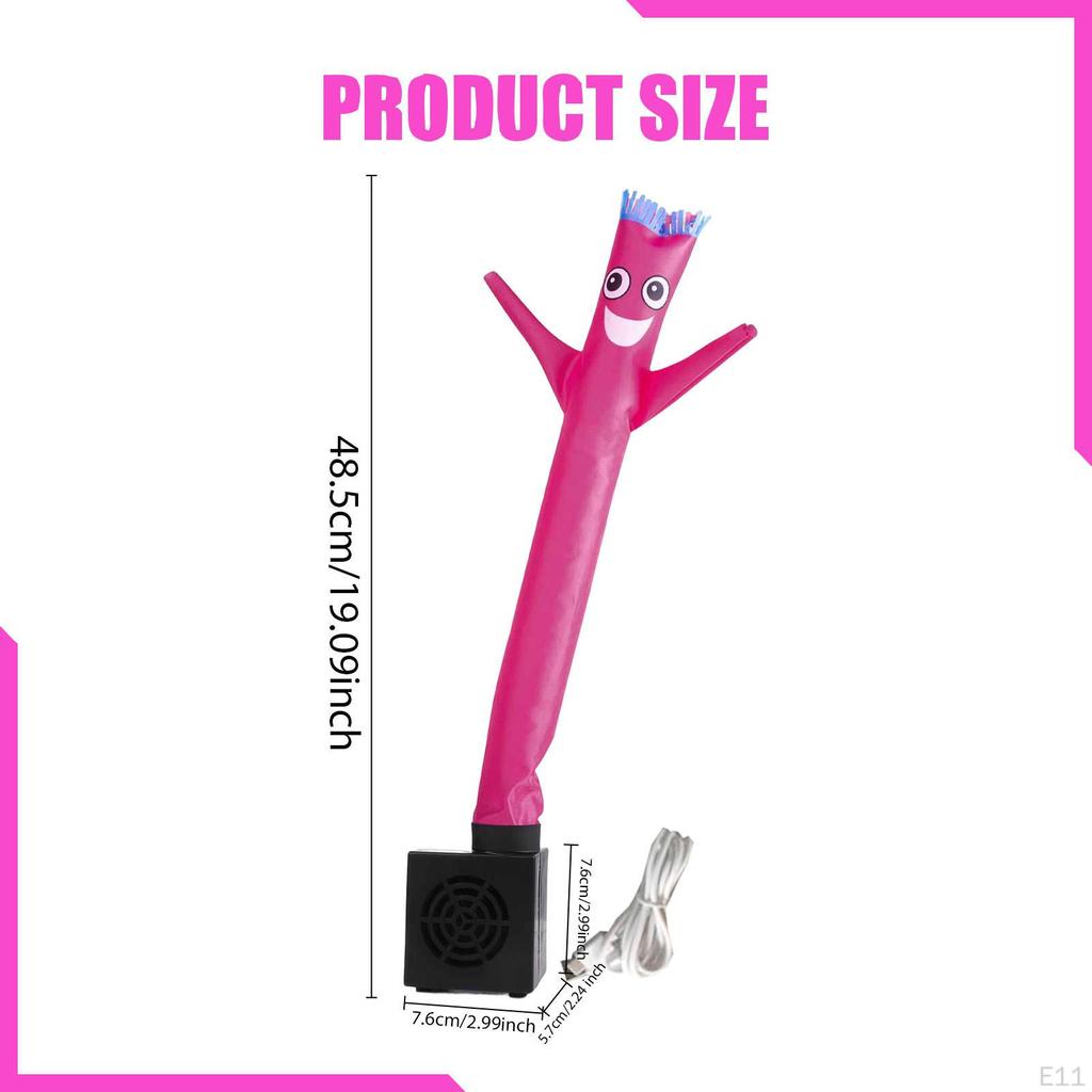 Man Dancing Inflatable Tube Figure USB Air Blower PP Material Tabletop Guy Suitable for Desk