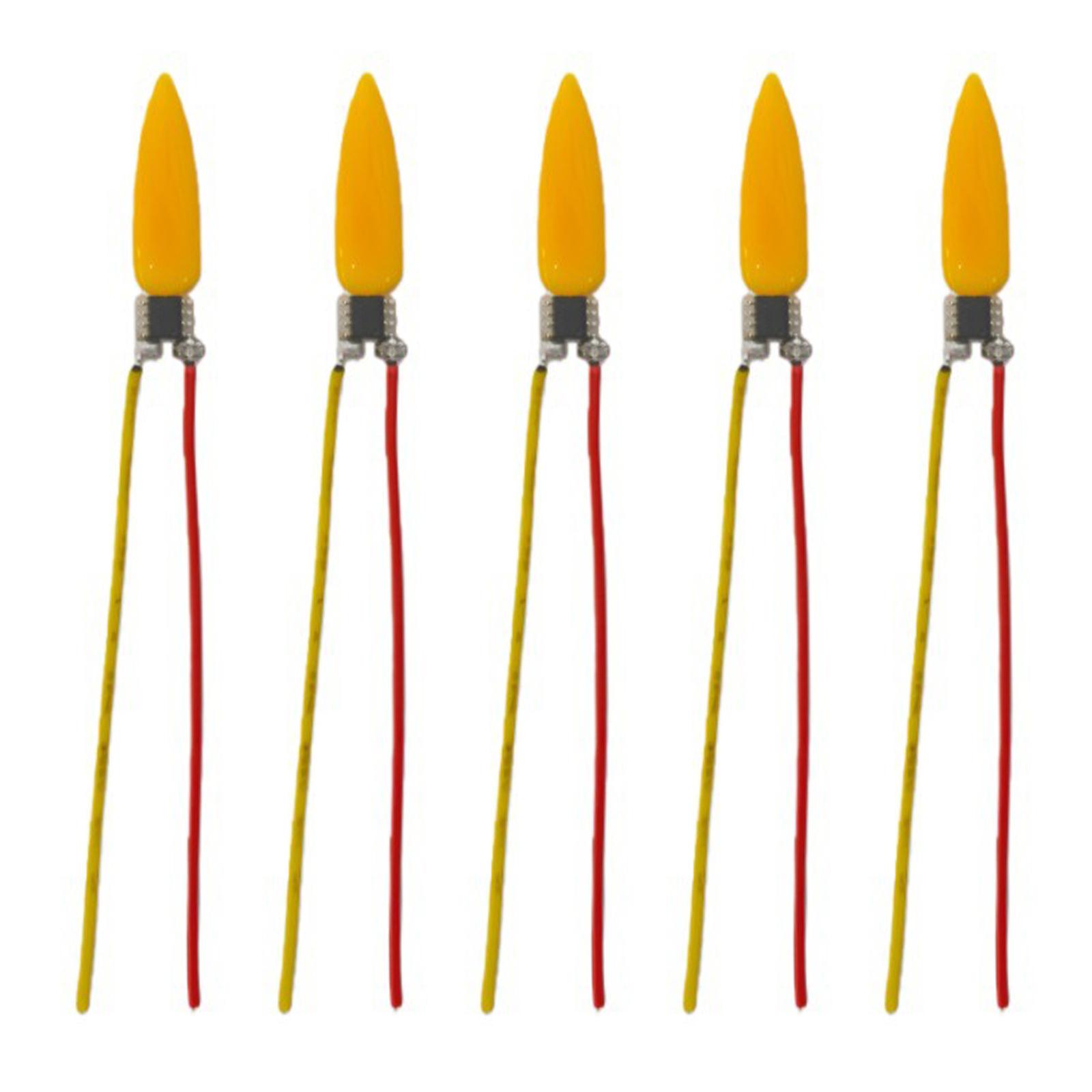 

3/5/10PCS Flame Light Bulbs 2200K Diode Light Bulb Accessories LED Flame Effect Light Bulb for Birthday Party Decoration