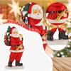 Santa Claus Figurine Statue Gifts Decorative Ornament Christmas Santas for Desktop