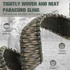 Two-Point Paracord Sling with Swivels Adjustable Nylon Tactically Rifles Strap