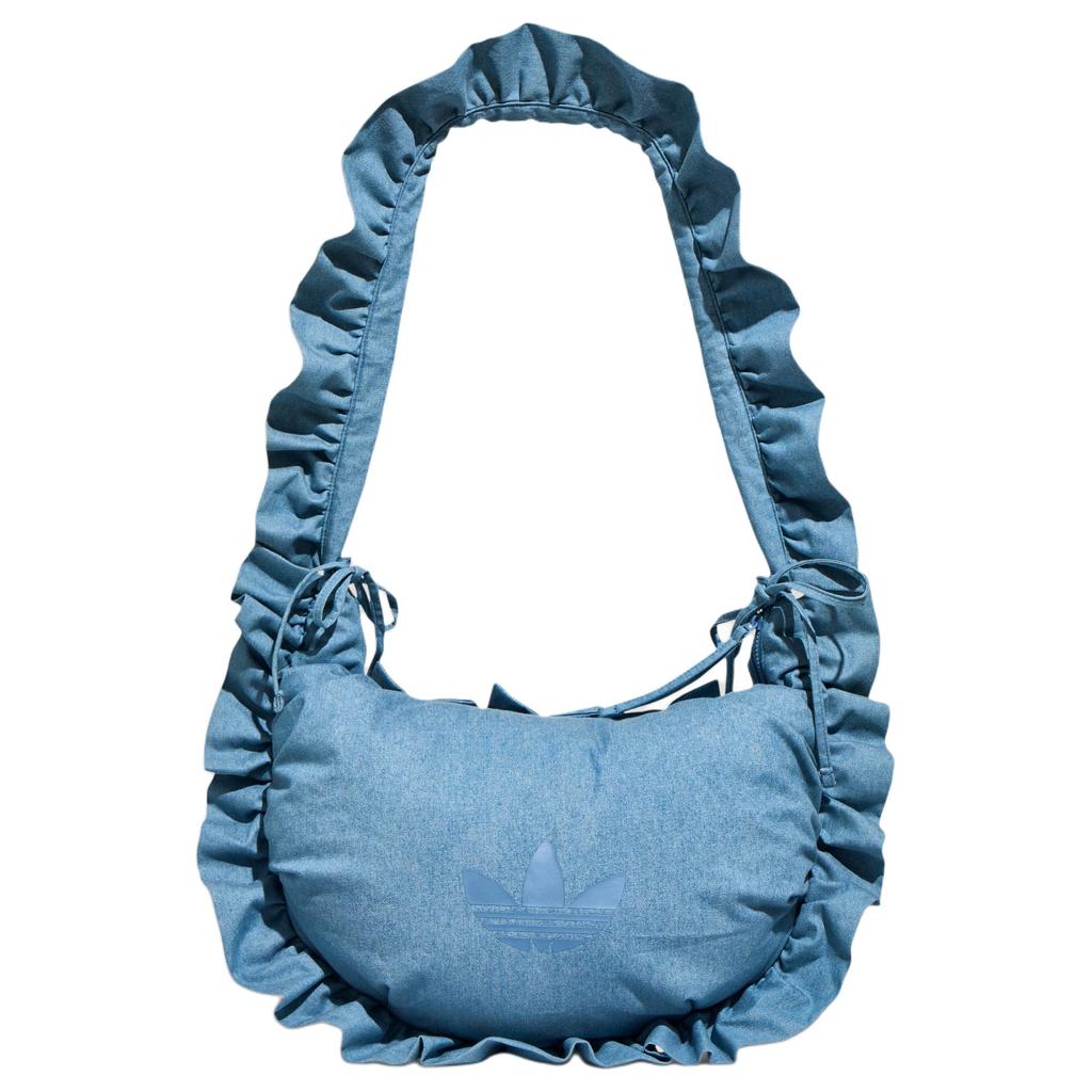 Adidas Originals RUFFLE Twill Handbag, Crossbody Bag Large Women's Lig