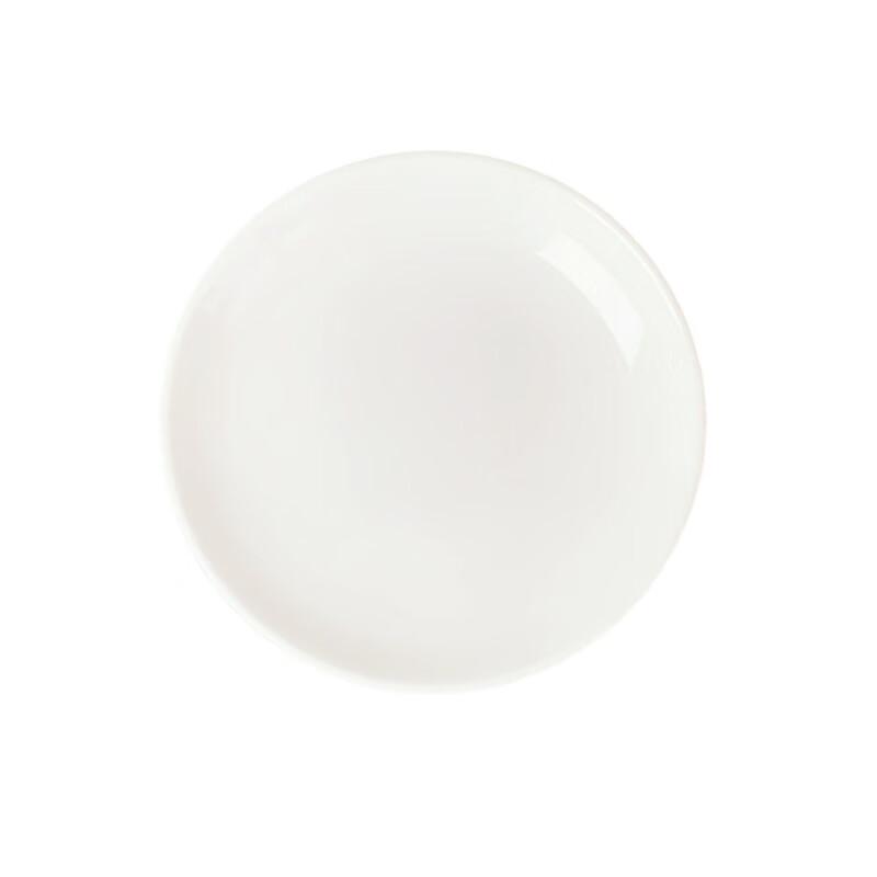 DISHJOY 11-inch White Round Melamine Dinner Plate