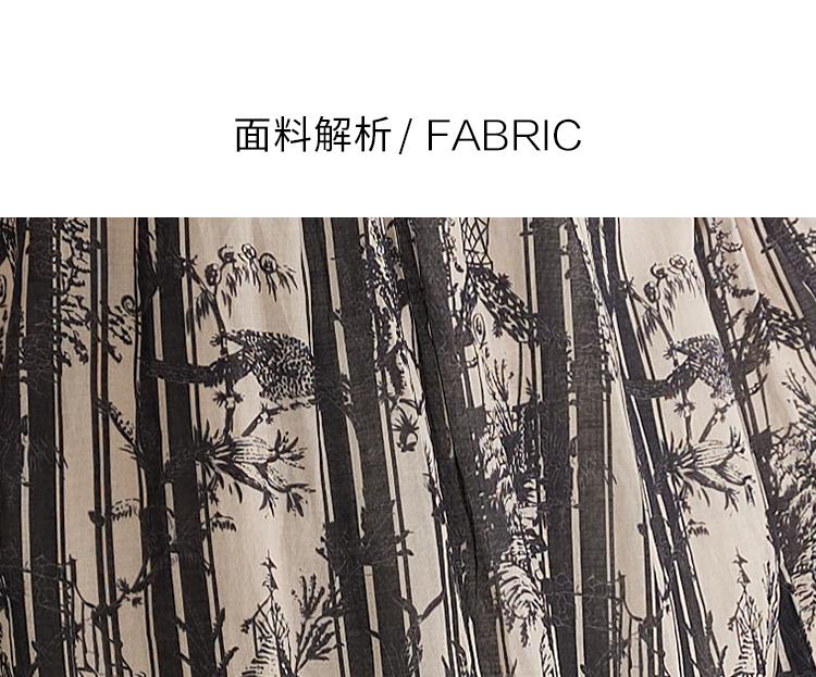 Pure cotton temperament floral dress for women in summer 2025, thin, high-end, age reducing, Chinese style medium length dress