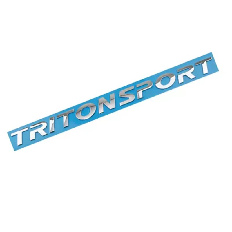 Tritonsport Letter Label Car Stickers Abs For Mitsubishi Triton Sport Body Tail Modified Accessories Trunk Sticker Decoration