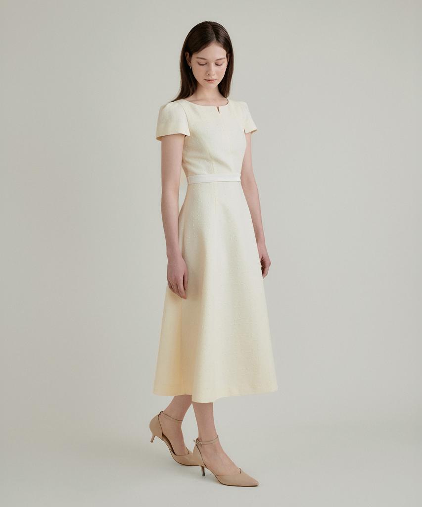 Towave Lov Belted Dress_Vanilla
