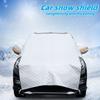 Car snow shield Sunshade sunblock front gear snow shield thickened and lengthened in winter frost protection front windshield