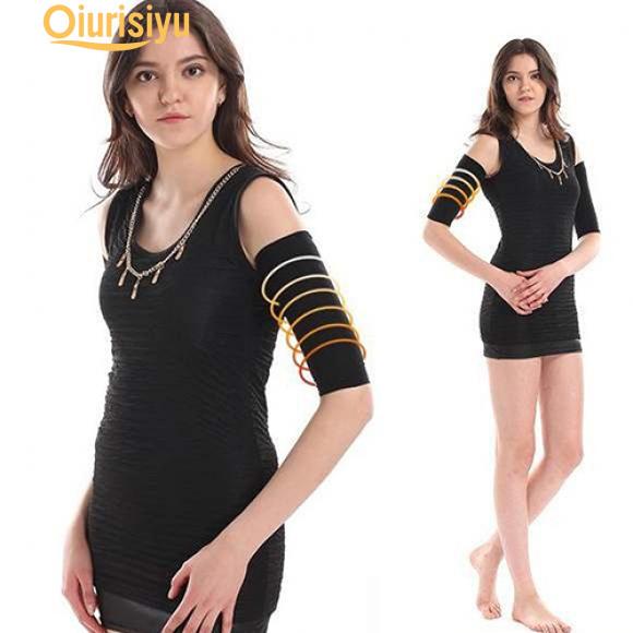 1 Pair Arm Massage Trim Slim Shapers Wrap Slimming Burn Fat Slimmer