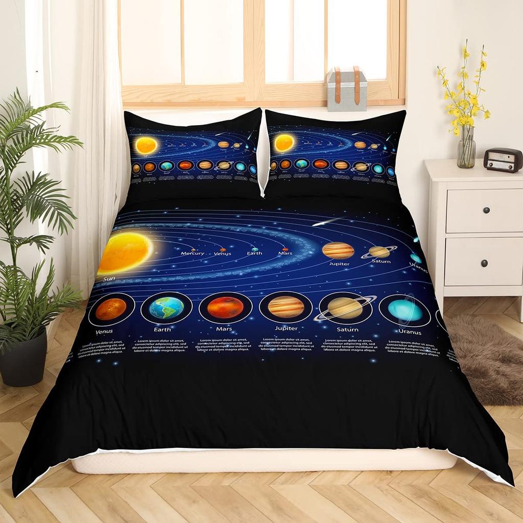 Ethnisches Boho Bettbezug-Set Full Bohemian Vintage Bettwäsche-Set Retro Floral Exotische Bettdeckenhülle Für Erwachsene Frauen Männer 3-teilig