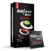 Manforce High Double Apple Flavoured Condoms for Men | 10 Pcs | Ultra Thin Condom | Lubricated Latex Condoms | India’s No. 1* Condom Brand for Safe