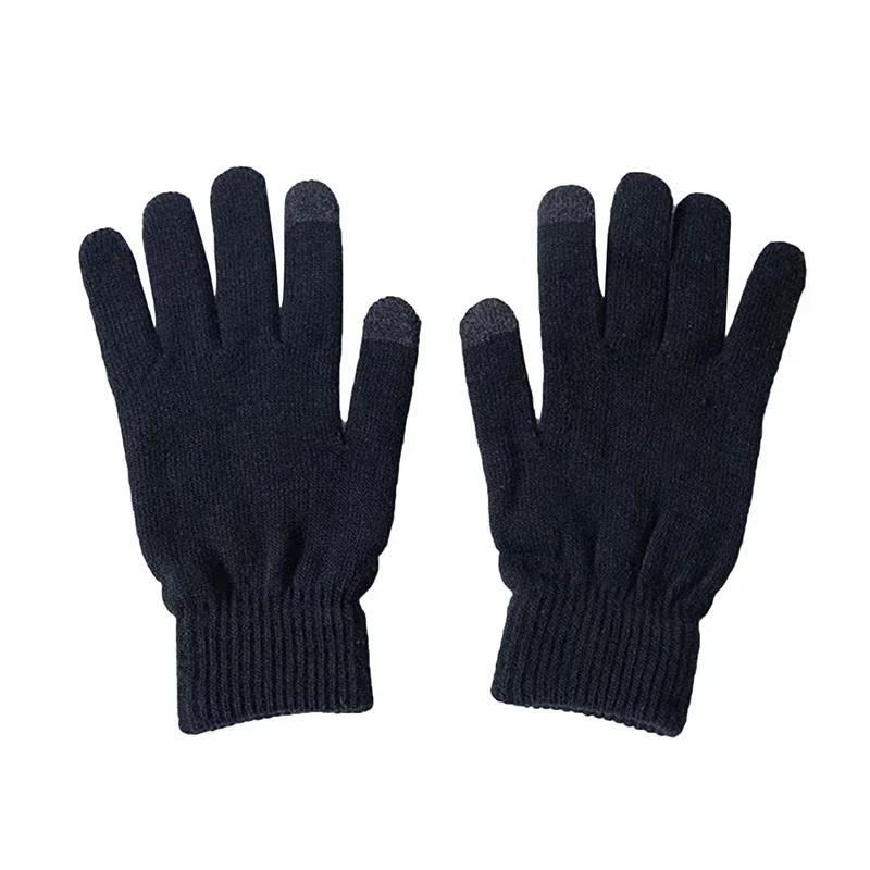 Men's Warm Gloves Winter Touch Screen Fleece Gloves Warm Gloves Outdoor Work Gloves