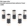 5/10/20Pcs Waterproof Straight Antenna Cable Adapters RG6 F-Type Coaxial Compression Connectors For CCTV Satellite & Cable TV