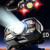 Smart Sensor Headlamp,Multi-Mode Portable Flashlight,Waterproof Type-C Rechargeable,Running,Camping,Cycling,Fishing,Outdoor,BBQ
