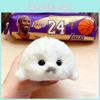 Marine Life Plush Toy Cute Seal Baby Stuffed Animal With Keychain For Kids And Collectors