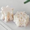 Weihnachten Silikonform Ornamentformen Schneeflocke Säulenkerzenformen Gießform Epoxidharzformen Bastelbedarf