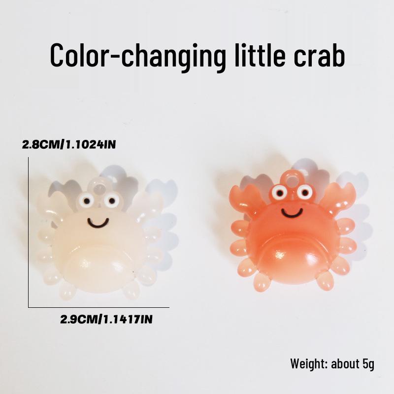 Color-Changing Roast Duck Pendant: Capybara Car-Mount Keychain Reacts To Light & UV Rays, Entertaining Novelty Item