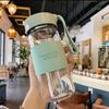 ZISIZ High Borosilicate Glass Tea Infuser Mug
