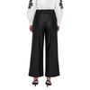 Only Womens/Ladies Faux Leather Wide Leg Palazzo Trousers