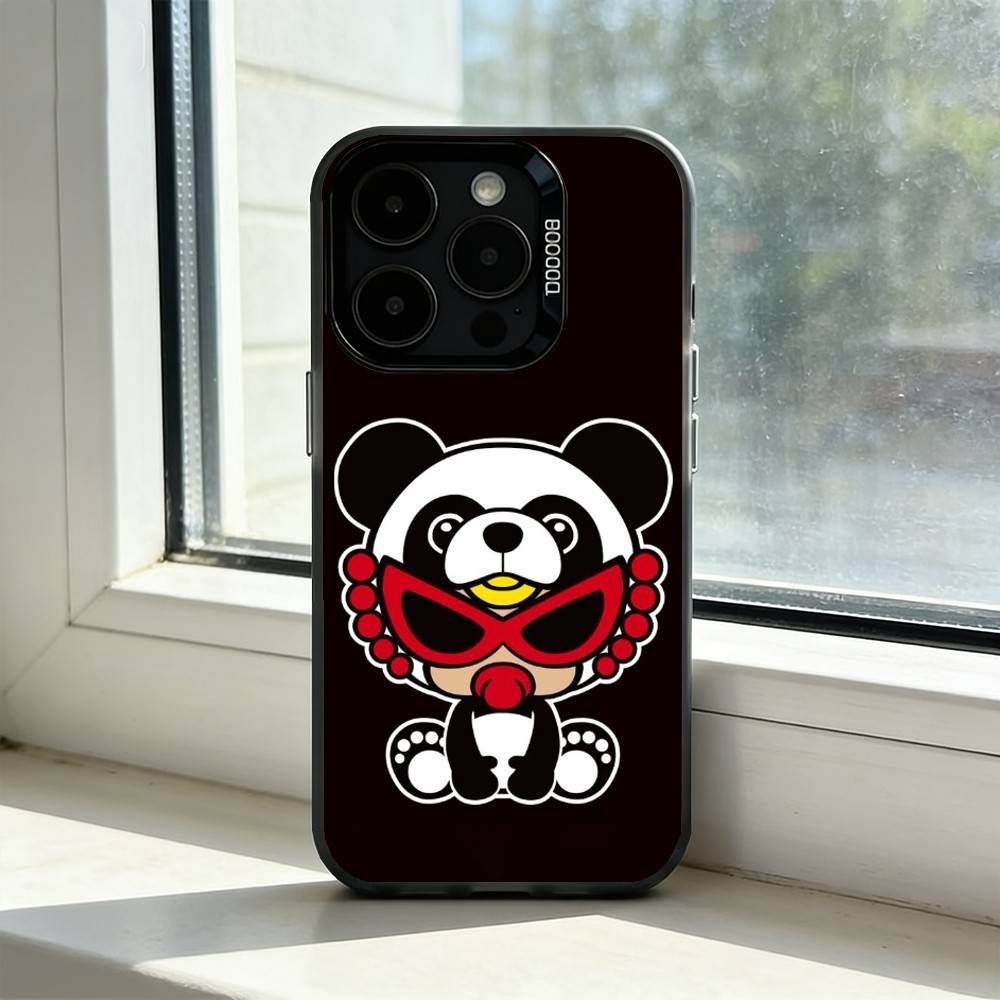 H-Hysteric Mini COLORFUL Phone Case For iPhone 17,16,15,14,13,12,11 Plus,Pro Max,XS,Colorful Silver Phone Case Funda Cover