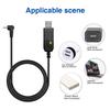 USB nabíjecí kabel pro vysílačku Uv-5R Uv5R Uv-82 3800mAh Uv-S9 Plus Ar-152 Vysílačka Ham Obousměrná radiostanice