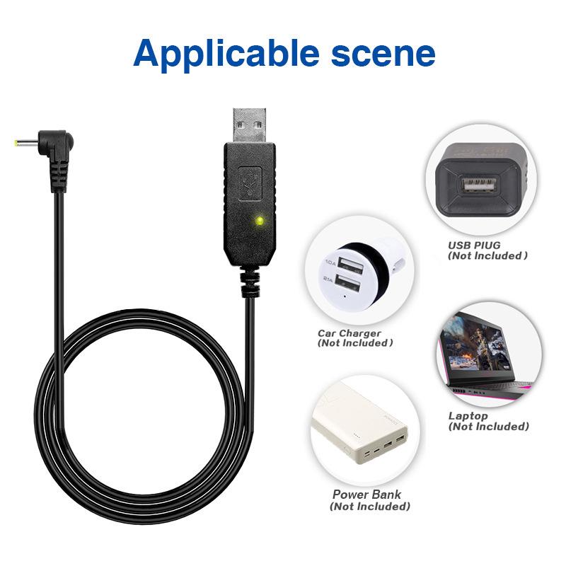 USB nabíjecí kabel pro vysílačku Uv-5R Uv5R Uv-82 3800mAh Uv-S9 Plus Ar-152 Vysílačka Ham Obousměrná radiostanice