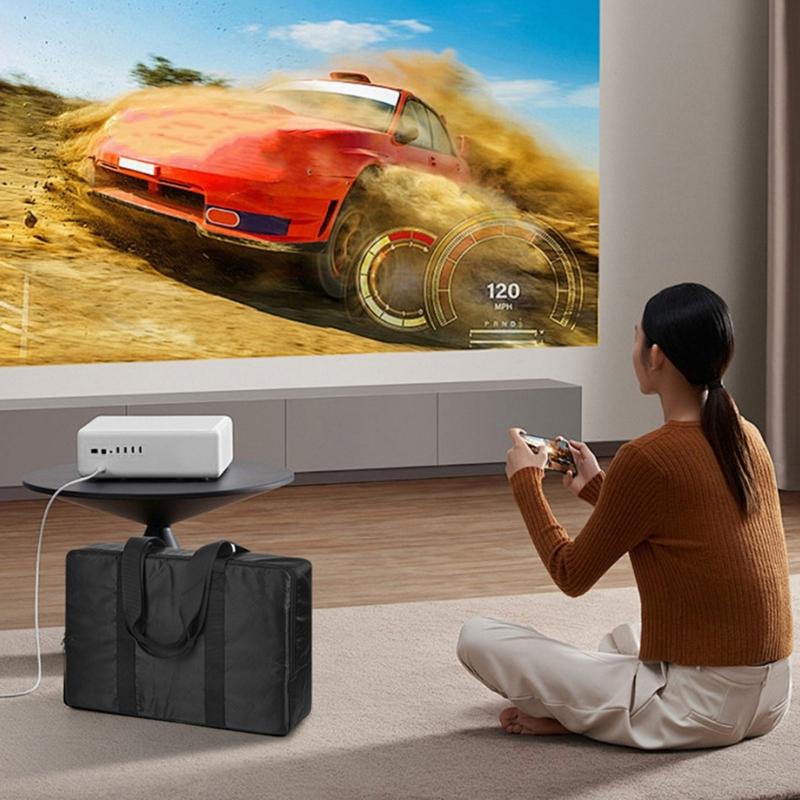 Geantă funcțională de transport Geantă de depozitare din țesătură din nailon 210D pentru transport și depozitare ușoară. Suport pentru proiector Material de calitate