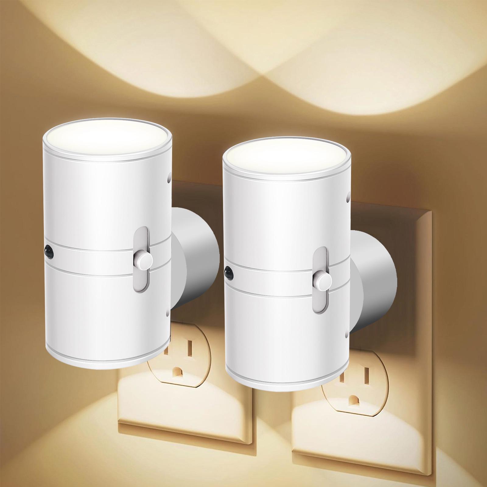 

Multicolor Dusk-to-Dawn Plug-in Night Light with Sensor EU Plug